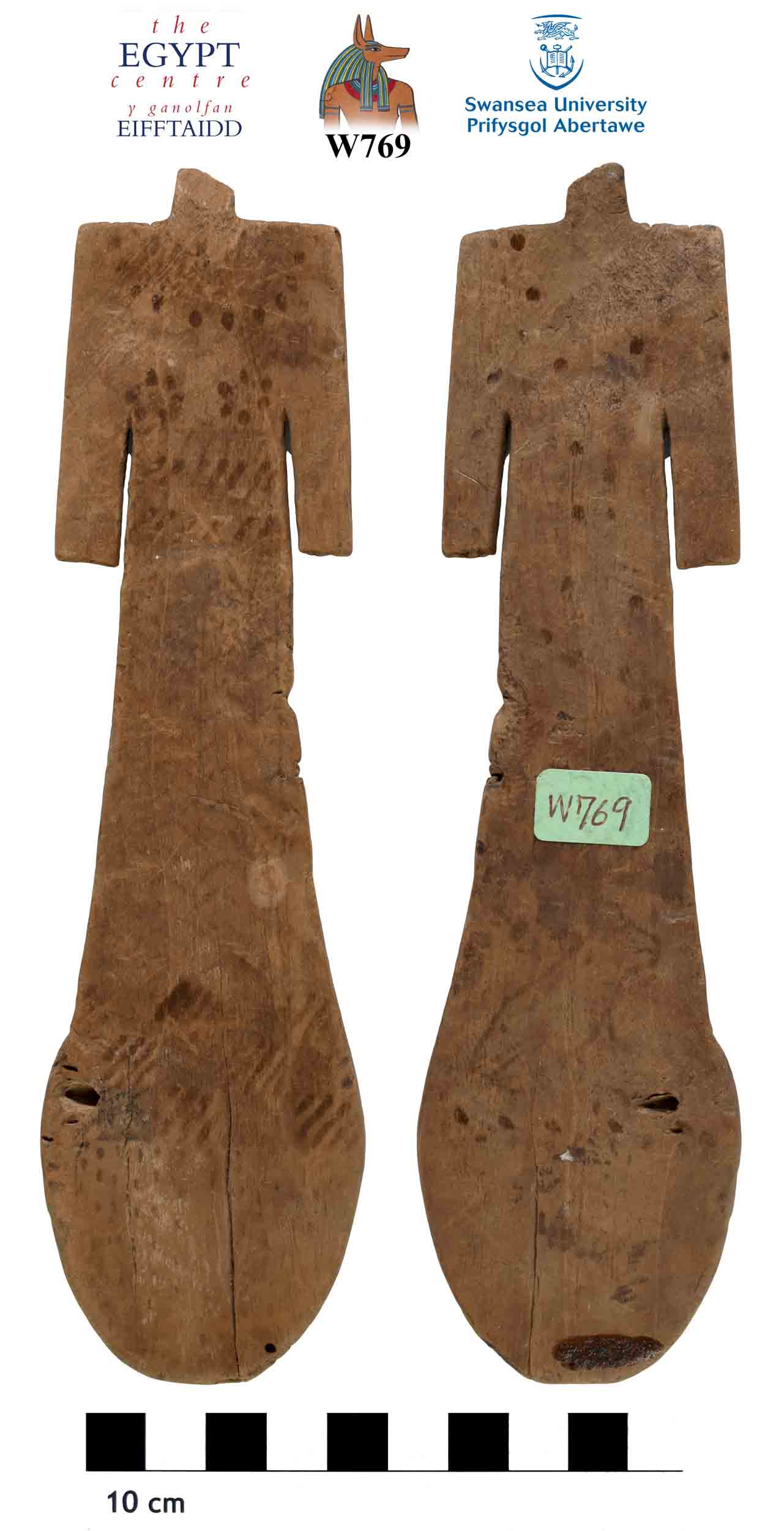 Image for: Wooden paddle doll